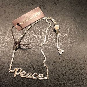 Henri Bendel Peace Slider Bracelet